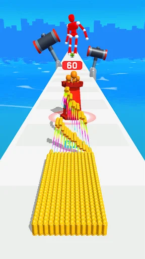 Gameplay screenshot 4 from Bullet Army Run - Casual game